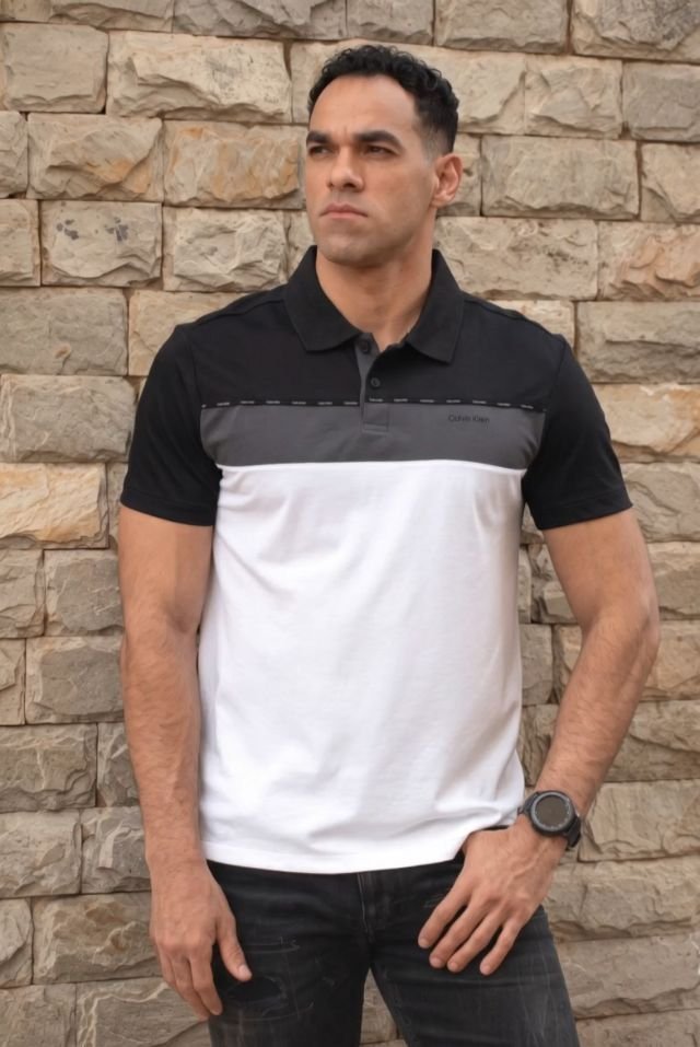 Chemise Calvin Klein en bloques